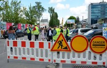 Фото 2: Ремонт вул. Б. Хмельницького: на ділянці від вул. Липинського до вул. Кукурудзяної вже нанесено два шари асфальту