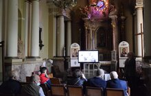 Фото 15: У співпраці з Інститутом «Полоніка» у Львові відреставрували 4 скульптури і чашу на фасаді храму Пресвятої Євхаристії (Домініканський собор)