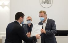 Фото 3: Мер Львова відзначив авторів проєктів-переможців Громадського бюджету 2021