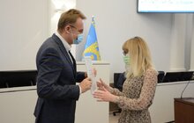 Фото 6: Мер Львова відзначив авторів проєктів-переможців Громадського бюджету 2021