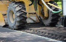 Фото 10: На вул. Науковій проводять поточний ремонт дорожнього покриття методом холодного ресайклінгу