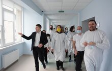 Фото 18: Крістіна Квін ознайомилась з роботою медичного об’єднання невідкладної допомоги у Львові