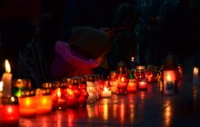 Фото 6: Свічки у центрі Львова - пам'ятаємо про жертв голодоморів