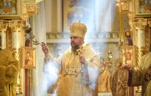 Фото 2: Митрополит Епіфаній очолив Літургію у одному із храмів Львова