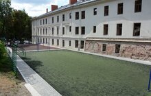 Фото 9: У школі №8 облаштували спортивний майданчик і замощують бруківкою подвір’я