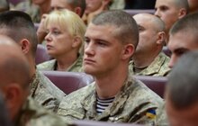 Фото 9: Урочисті збори військовослужбовців Львівського гарнізону з нагоди Дня Незалежності України