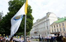 Фото 14: У Львові урочисто підняли прапори України та олімпійського комітету з нагоди старту Олімпіади