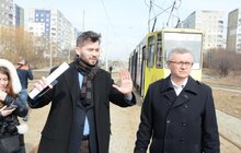 Фото 25: ЛКП «Львівелектротранс» протестувало новий трамвайний маршрут № 4 «Залізничний вокзал — Вернадського»