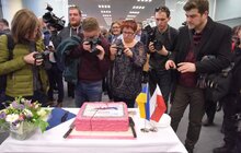 Фото 30: Офіційна церемонія відкриття нових авіасполучень Львів-Гданськ, Львів-Катовіце та Львів-Дортмунд авіакомпанії WizzAir