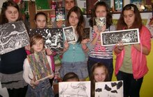 Фото 1: Майстер-клас із виготовлення новорічних прикрас в УДЮМК Франківського району