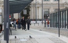 Фото 3: «Сьогодні відбувся тестовий проїзд», — А. Садовий про ремонт пл. Двірцевої і відновлення руху трамваїв