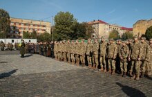 Фото 1: Сьогодні, 14 жовтня, на Личакові відбулися урочистості з нагоди Дня захисника України, 74-ї річниці створення УПА