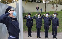 Фото 8: Сьогодні прапор України на Меморіалі Героїв Небесної Сотні підняли курсанти Університету безпеки життєдіяльності