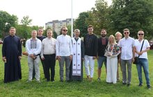 Фото 17: На Сихові з нагоди 30-річчя Незалежності України замайорів національний стяг
