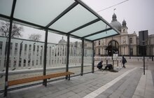 Фото 6: Реконструкція пл. Двірцевої: на площі облаштовують благоустрій та готуються до відновлення руху трамвая до вокзалу
