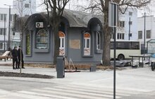 Фото 14: Реконструкція пл. Двірцевої: на площі облаштовують благоустрій та готуються до відновлення руху трамвая до вокзалу