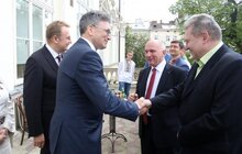 Фото 5: Підписання угода про співпрацю між міськими управліннями щодо енергетичної оптимізації окремих районів міста Рясне 1, Рясне 2 та Кам’янка