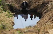 Фото 6: «До кінця року має бути зроблена дамба, має бути очищено озеро інфільтрату», — А. Садовий про рекультивацію полігону ТПВ у Грибовичах
