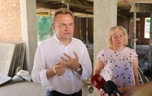 Фото 8: «Інвестиції міста — більше 35 мільйонів гривень», — А. Садовий про будівництво нового спортивного комплексу СШ № 7