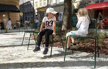Фото 1: Сьогодні відкрили оновлену площу та ознакування в історичній єврейській дільниці Львова