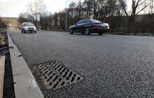 Фото 12: На вул. Личаківській на відрізку від «Ензиму» до вул. Букової постелили верхній шар асфальту: вулиця відкрита для проїзду