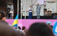 Фото 16: Яскравими барвами у Львові розпочався міжнародний фестиваль фольклору «Етновир»