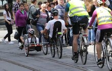 Фото 13: У Львові стартувала велоподорож On 3 wheels