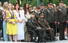 Фото 15: У Львові на найбільшому флагштоку урочисто підняли прапор України