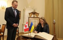 Фото 6: У Львові з офіційним візитом перебуває Генерал-губернатор Канади Жулі Пайєтт