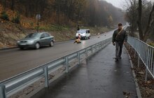 Фото 15: Сьогодні на вул. Личаківській дали змогу проїзду транспорту, однак з організацією реверсивного руху на ділянці від вул. Букової до «Ензиму»