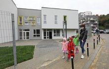 Фото 23: Мер Львова оглянув будівництво дитячого садочка на вулиці Малоголосківській