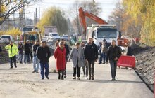 Фото 9: «Завдання — щоб до кінця року поклали перший шар асфальту до вул. П’ясецького», — А. Садовий про ремонт вул. Курмановича