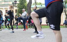 Фото 4: Мер Львова бігав у Стрийському парку в рамках тренувань з бігу Open Run Days