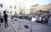 Фото 5: На «Просторі Синагог» відбувся концерт-молитва в рамках меморіальних заходів до 75-річчя ліквідації ґетто та Янівського концтабору