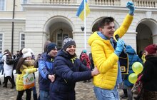 Фото 11: У Львові відбувся флешмоб з дітьми та молоддю з синдромом Дауна