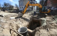 Фото 9: На вул. Шевченка тривають роботи з облаштування квазікільця