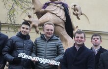 Фото 7: До Дня студента львівських левів одягнули у мантії
