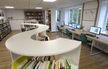 Фото 2: У День бібліотек у Львові відкрили оновлену SPILNO бібліотеку
