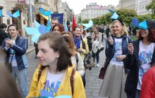 Фото 1: Центром міста пройшла святкова хода з нагоди Дня Львова