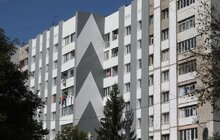 Фото 13: «Коли цей проект буде завершений, вартість опалення для людей буде на 50% дешевшою», — А. Садовий під час огляду робіт з термомодернізації будинку на вул. Патона, 27