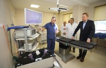 Фото 3: Відкриття та презентація відреставрованої лапароскопічної операційної