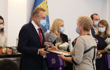 Фото 15: З нагоди Дня вчителя у Львові нагородили 55 найкращих працівників освіти