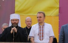 Фото 28: Військова присяга на вірність українському народу в Академії Сагайдачного