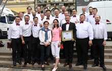 Фото 11: Львівський хор «Гомін» виконав на сцені Leopolis Jazz Fest джазові композиції