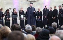 Фото 2: У дворику Музею історії релігії відбувся вечір давньої духовної музики «Спраглі справжнього...»