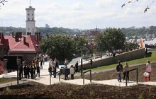 Фото 38: «Ми плануємо, що вже наступного року буде збудований пішохідний міст», — Андрій Садовий про другу частину Меморіалу Небесної Сотні
