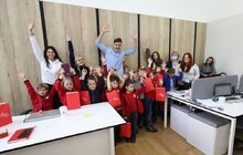 Фото 19: До львівської Ратуші завітали школярі зі «Школи вільних і небайдужих»