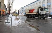 Фото 1: Ремонт вул. Б. Хмельницького: на ділянці від вул. Липинського до вул. Олійної проводять підготовчі роботи