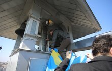 Фото 4: Над вежею львівської Ратуші урочисто підняли національний прапор