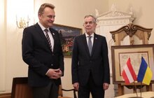 Фото 6: Президент Республіки Австрія офіційний візит в Україну розпочав зі Львова: з відвідин міської Ратуші і зустрічі з міським головою
